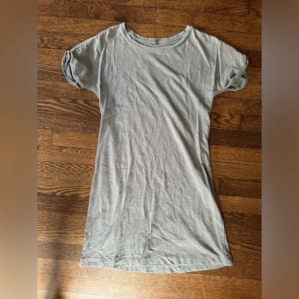 Lou Grey t-shirt dress, green, cotton